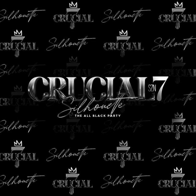 CRUCIAL SZN 7  "SILHOUETTE" TECH XII ALL BLACK BDAY PARTY PROMO MIX - podcast episode cover