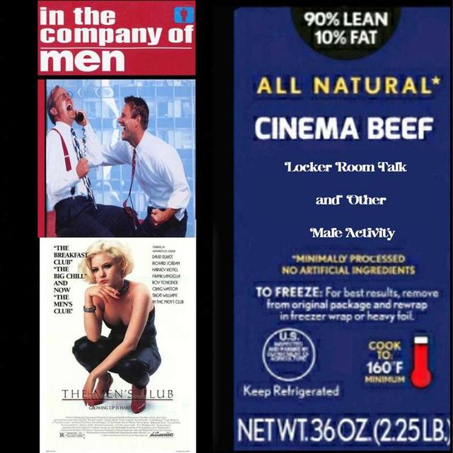Cinema Beef Podcast : Locker Room Talk and Other Male Activities (In The Company Of Men/The Men's Club) - podcast episode cover