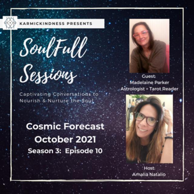 SS - Cosmic Forecast - October 2021 (with Madelaine Parker) - podcast episode cover