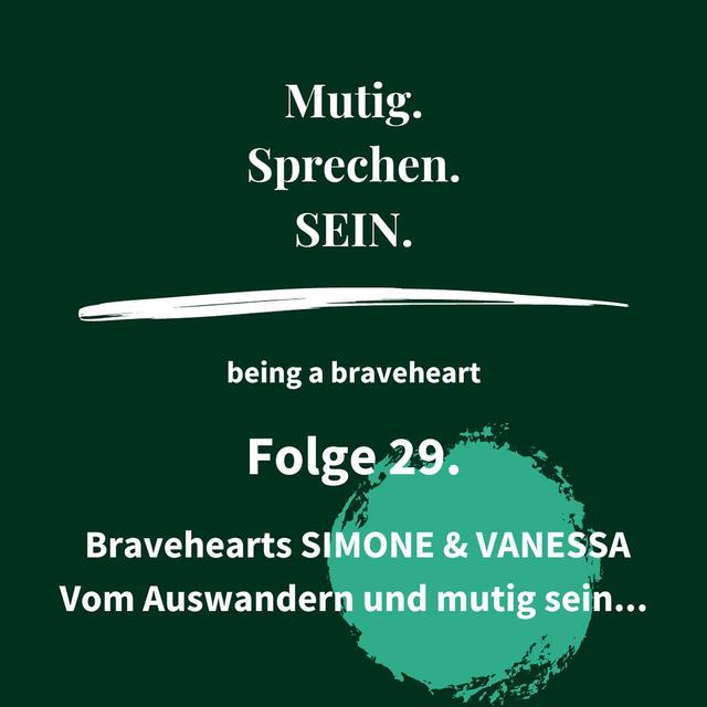 #29 Bravehearts Simone und Vanessa im Gespräch 🤍 - podcast episode cover