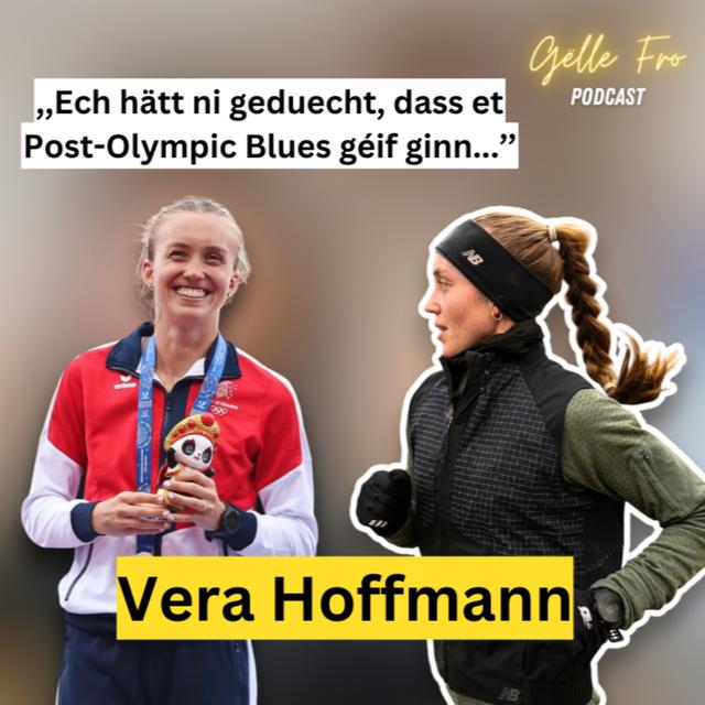Vera Hoffmann huet d'Passioun fir d'Lafen erëmfonnt - GËLLE FRO EP. 96 - podcast episode cover