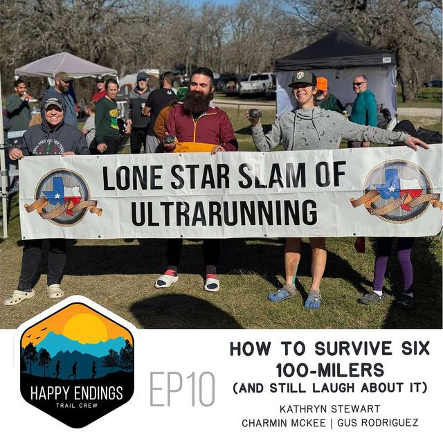 How to Survive Six 100-Milers (and Still Laugh About It) - podcast episode cover