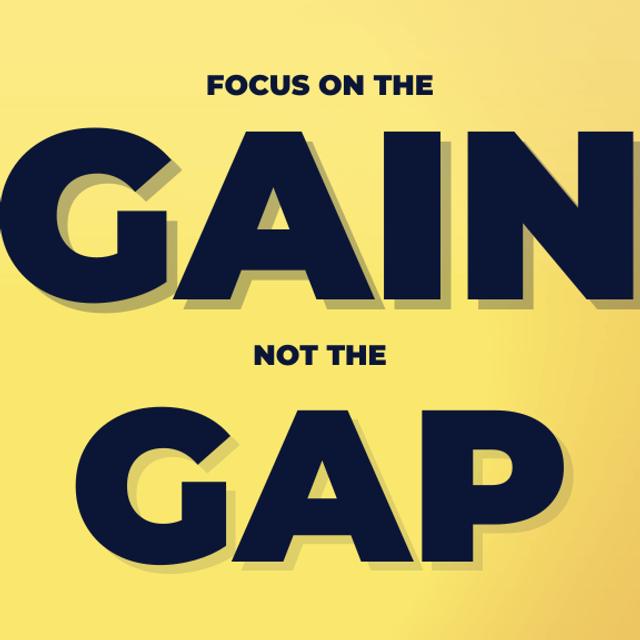 The Gap vs The Gain Mindset | Ep. 494 - podcast episode cover