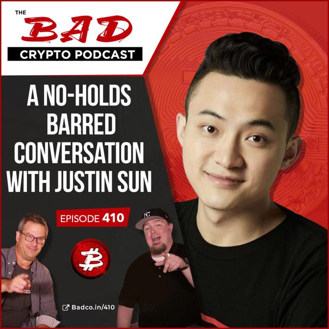A No-Holds Barred Conversation with Justin Sun - podcast episode cover