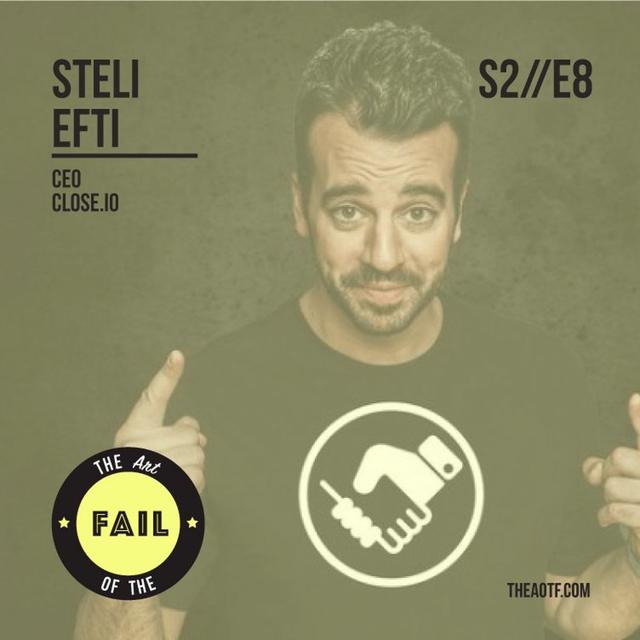 Sales, startups and getting punched in the face with Steli Efti | AOTF - S2E8 - podcast episode cover
