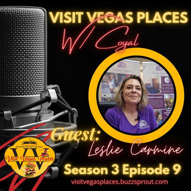 Las Vegas contributes to the community with Catholic Charities of Southern Nevada, Leslie Carmine - podcast episode cover