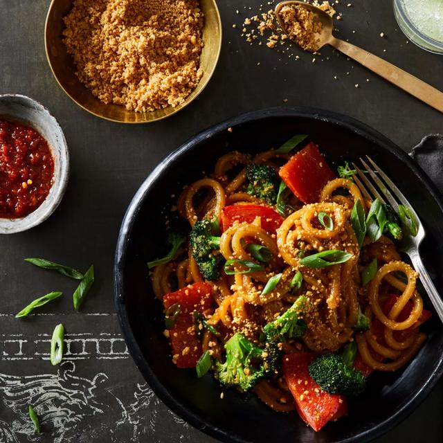 Annada Rathi makes Indian Peanutty Noodles - podcast episode cover