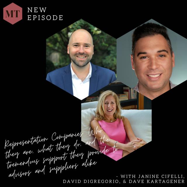 Representation Companies: Who they are, what they do, and the tremendous support they provide to advisors and suppliers alike - podcast episode cover