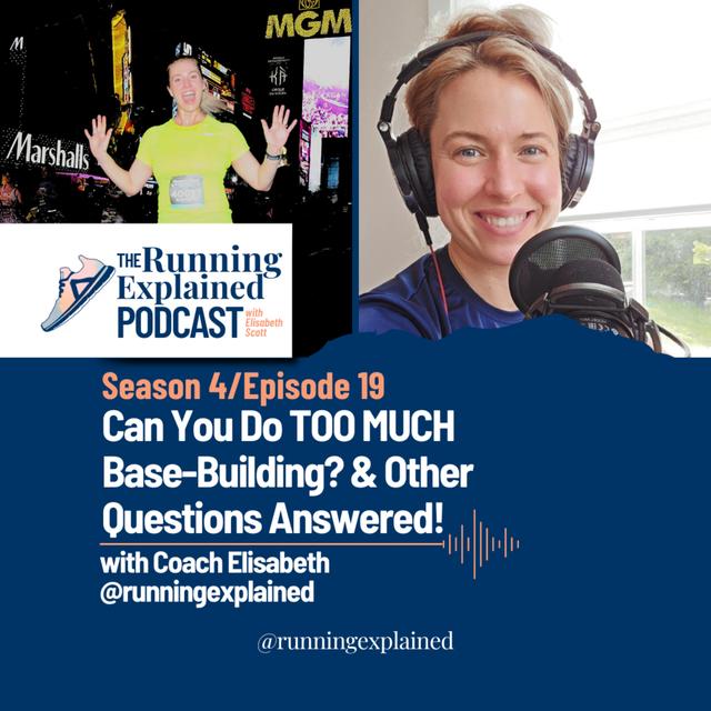 s4/e19 Can You Do TOO MUCH Base-Building? & Other Questions Answered! with Coach Elisabeth - podcast episode cover