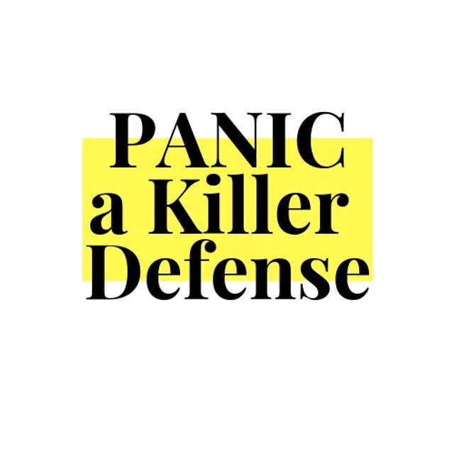 Panic a Killer Defense Part Two - podcast episode cover