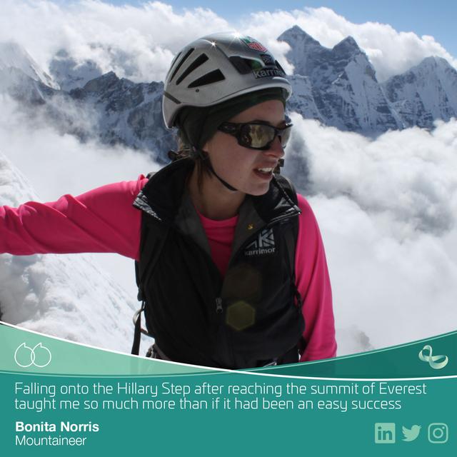 Bonita Norris on Conquering Everest at 22 - podcast episode cover