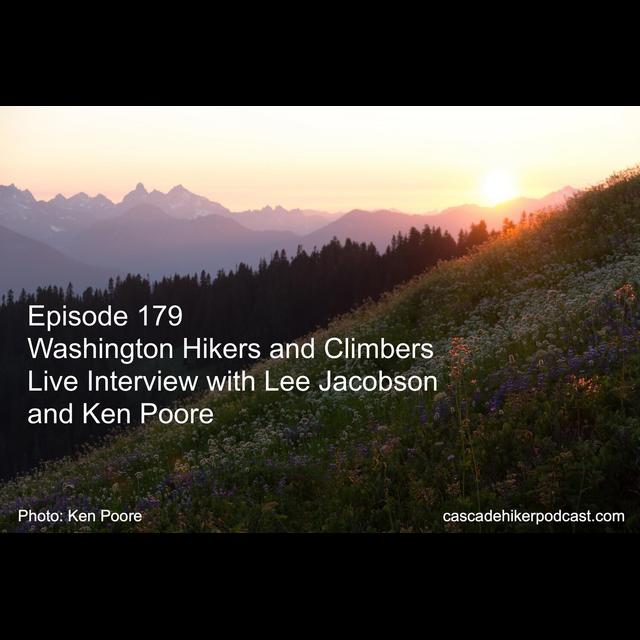 179 Live Show with Washington Hikers and Climbers - podcast episode cover