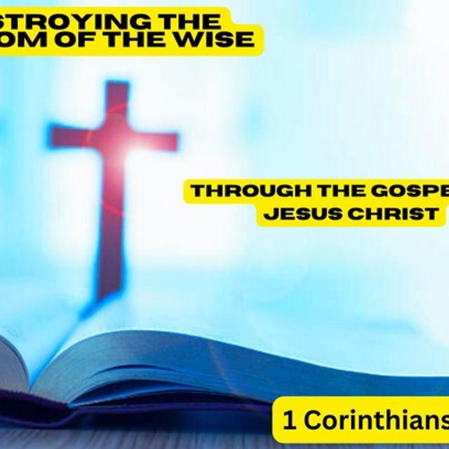 Destorying The Wisdom of The Wise - Through The Gospel - podcast episode cover