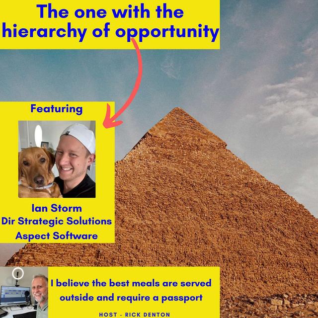 The one with the hierarchy of opportunity - Ian Storm Dir Strategic Solutions at Aspect Software E213 - podcast episode cover