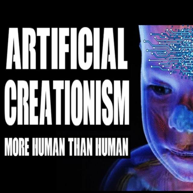 Show sample for 12/8/23:  ARTIFICIAL CREATIONISM - MORE HUMAN THAN HUMAN W/ CHRISTOPHER JORDAN - podcast episode cover