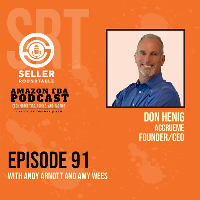 Get Innovative Investment For Your Amazon Seller E-com Business With Don Henig - Part 1 - podcast episode cover