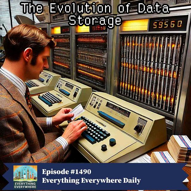 The History of Data Storage - podcast episode cover