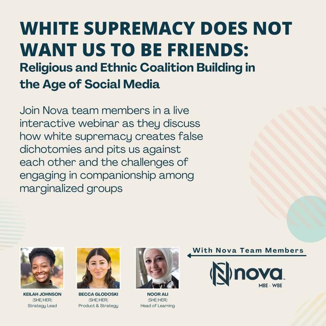 White Supremacy Does Not Want Us to Be Friends - podcast episode cover