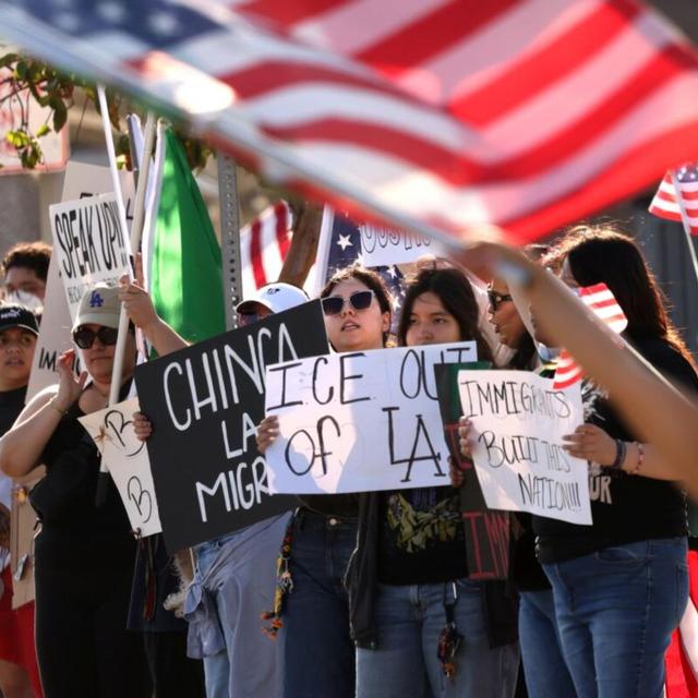 Immigration Showdown in LA (w/ E. Tammy Kim) [TEASER] - podcast episode cover
