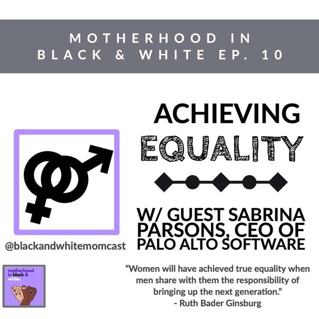 Achieving Equality w/ Sabrina Parsons - podcast episode cover