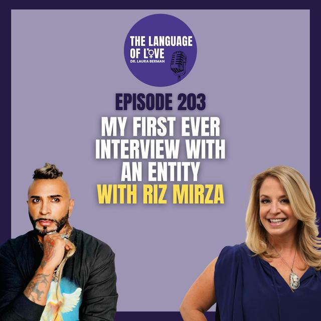 My First Ever Interview with a Spirit Guide with Riz Mirza - podcast episode cover