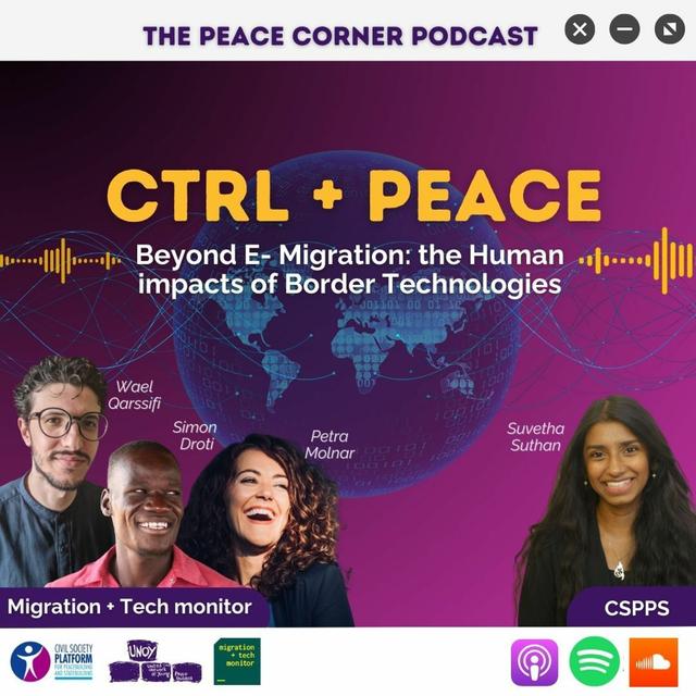 Beyond E-Migration: The Human impacts of Border Technologies (S08 E01) - podcast episode cover