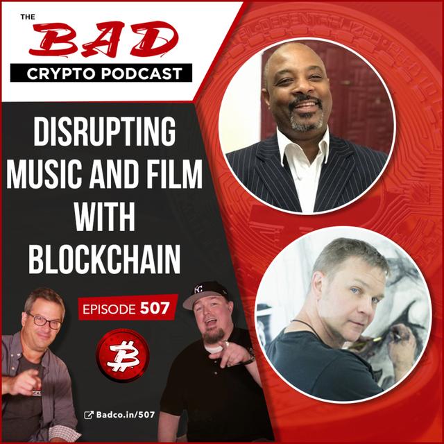 Disrupting Music and Film with Blockchain - podcast episode cover