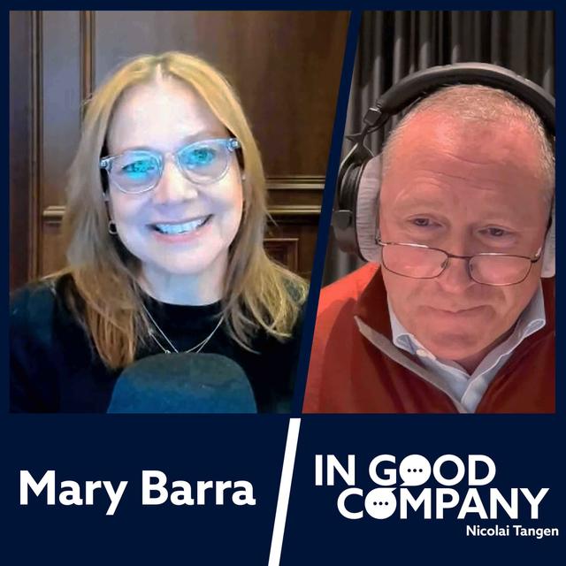 Mary Barra CEO of General Motors - podcast episode cover