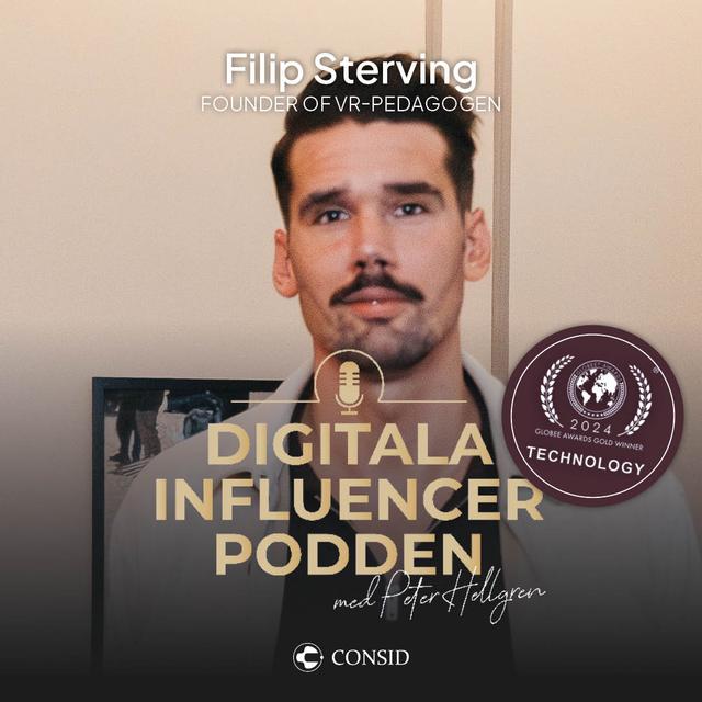 288. VR i klassrummet – framtidens undervisning | Filip Sterving, grundare VR-pedagogen | VR - podcast episode cover