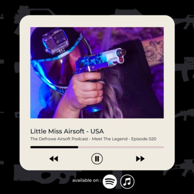 Slow and Steady Wins the Game: An Airsoft Interview with Little Miss Airsoft - The Masterful SlowQB Player - podcast episode cover