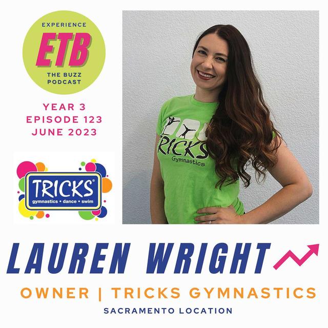 LAUREN WRIGHT | OWNER - Tricks Gymnastics - podcast episode cover