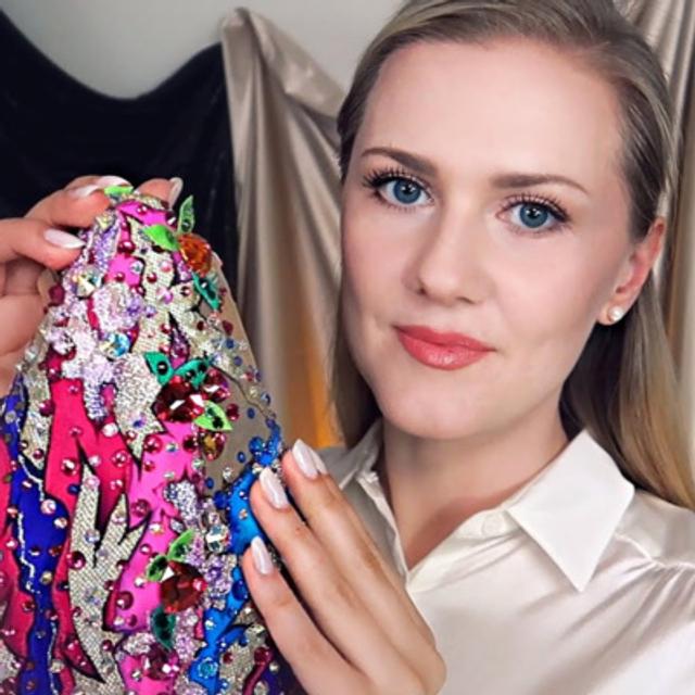 Tailor ASMR / Beads / Fabrics / Measure / Crinkly Paper / Cutting / Soft Spoken - podcast episode cover
