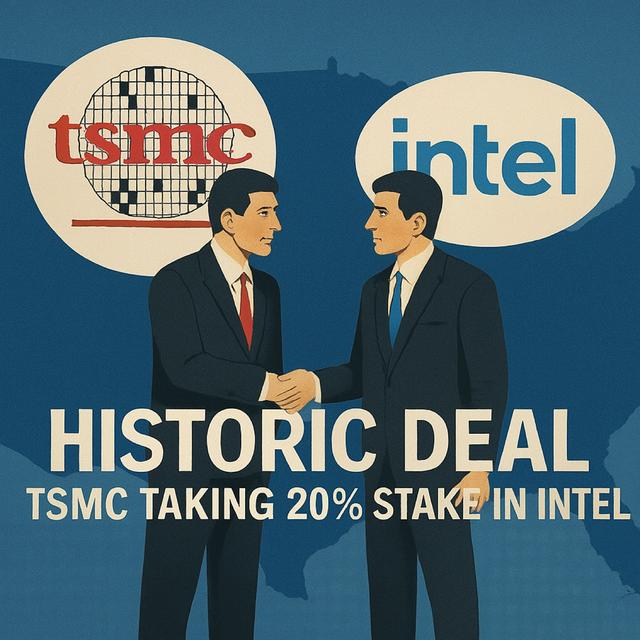 TSMC and Intel’s Partnership #1811 - podcast episode cover