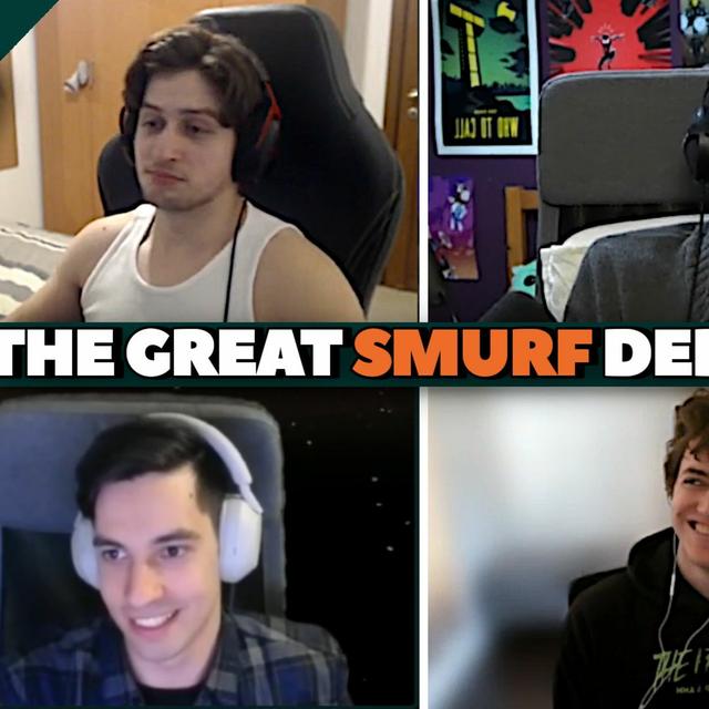 The Great Smurf Debate feat. Awkward, Spilo & ioStux - podcast episode cover
