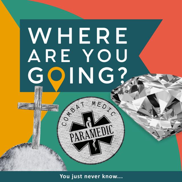 A Diamond, a Paramedic and a War - podcast episode cover