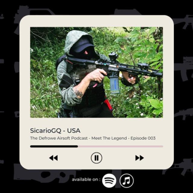 Behind the Alias: The Fashionable and Lethal Airsoft Player SicarioGQ - podcast episode cover