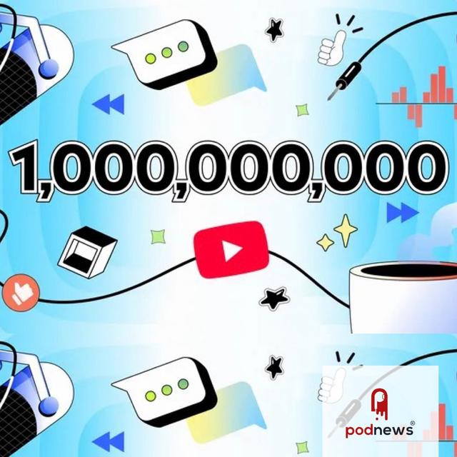 YouTube had “1 billion podcast listeners” in Jan - podcast episode cover