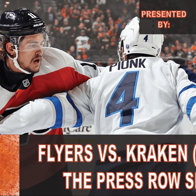 The Press Row Show With Keith Jones and Craig Berube - Philadelphia Flyers vs. Seattle Kraken (2/10/24) - podcast episode cover