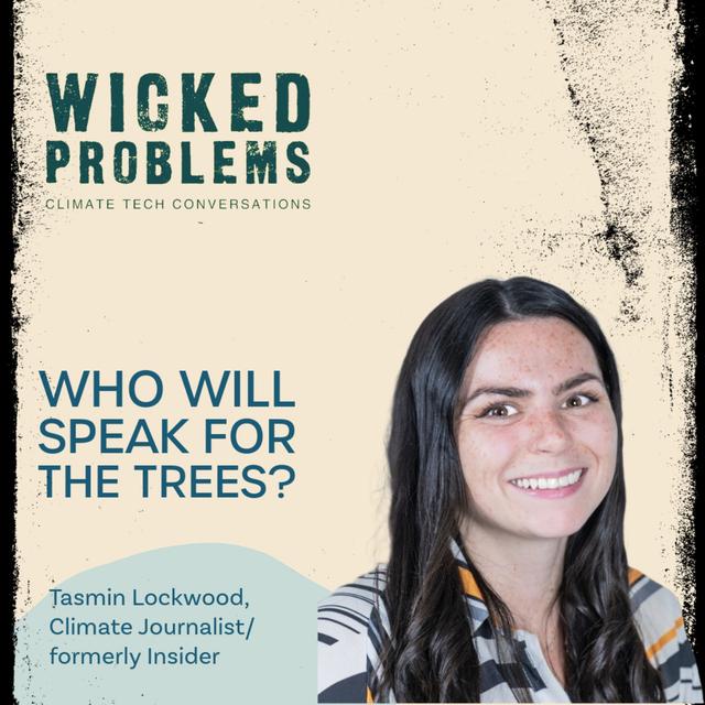 Tasmin Lockwood: Who will speak for the trees? - podcast episode cover
