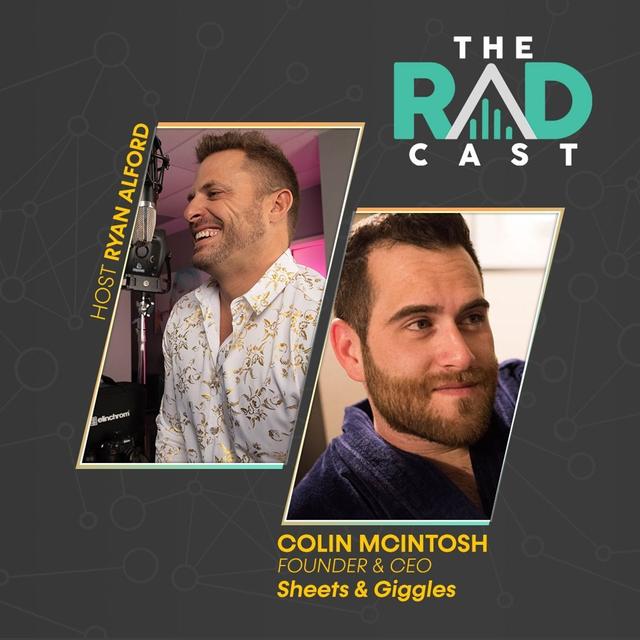 Eucalyptus is the Sheet! Meet Colin McIntosh CEO and Founder of Sheets & Giggles - podcast episode cover