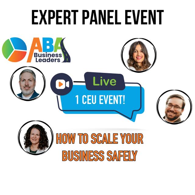 How to scale your ABA Business - podcast episode cover