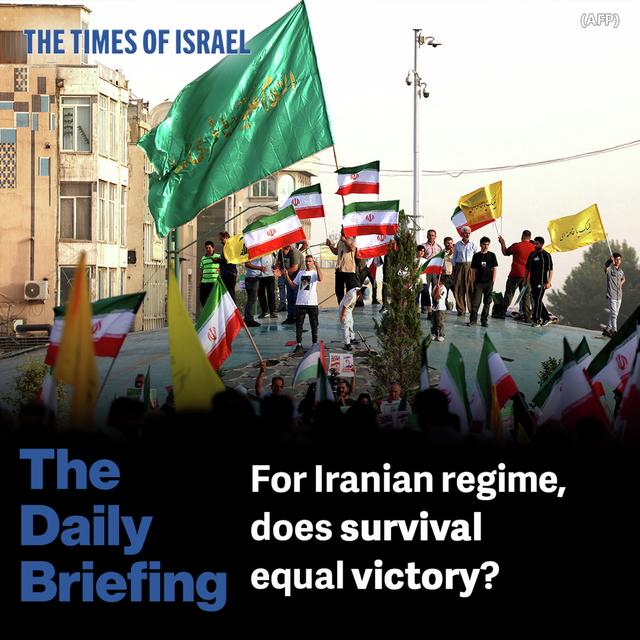 Day 628 - For Iranian regime, does survival equal victory? - podcast episode cover