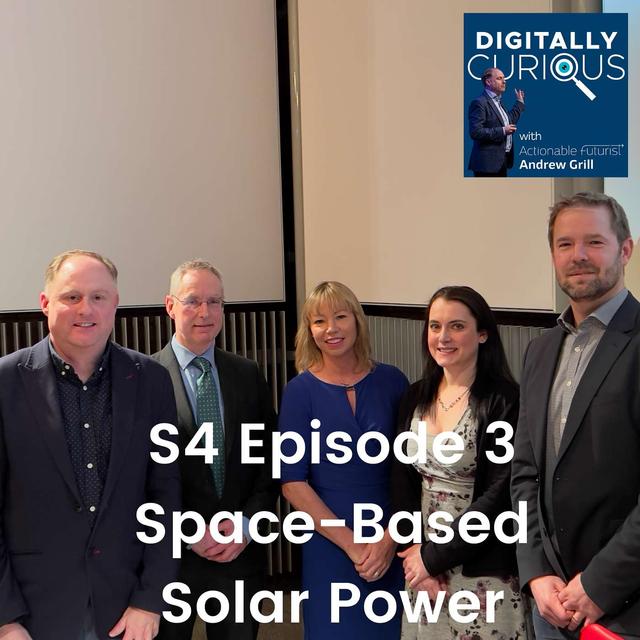 S4 Episode 3: Space-Based Solar Power live recording - podcast episode cover