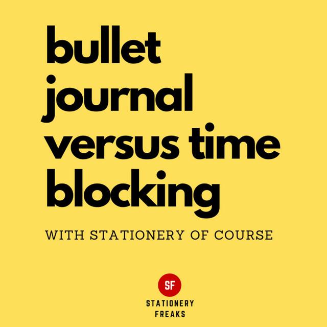 Bullet Journal versus Time Blocking - podcast episode cover