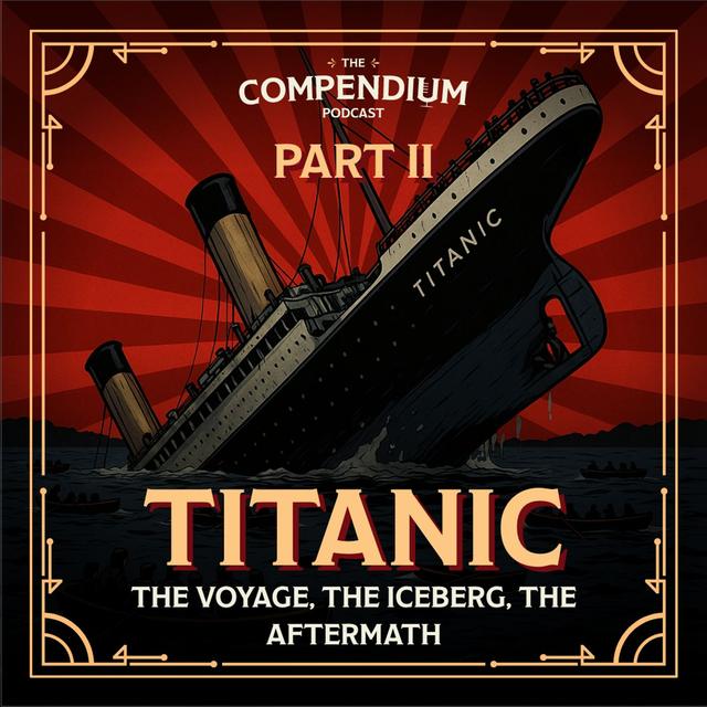The Titanic Part 2: The Voyage, The Iceberg, The Aftermath - podcast episode cover