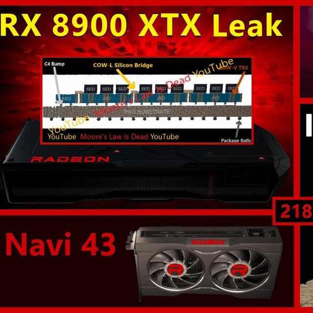 218. RX 8900 XTX Design Leak, Navi 43 Hopes, Nvidia Exiting High End, AMD FSR 3 - podcast episode cover