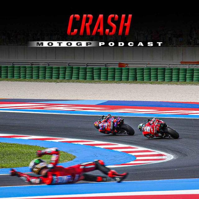Last lap drama in Misano + Bagnaia's blunder opens up title fight! - podcast episode cover