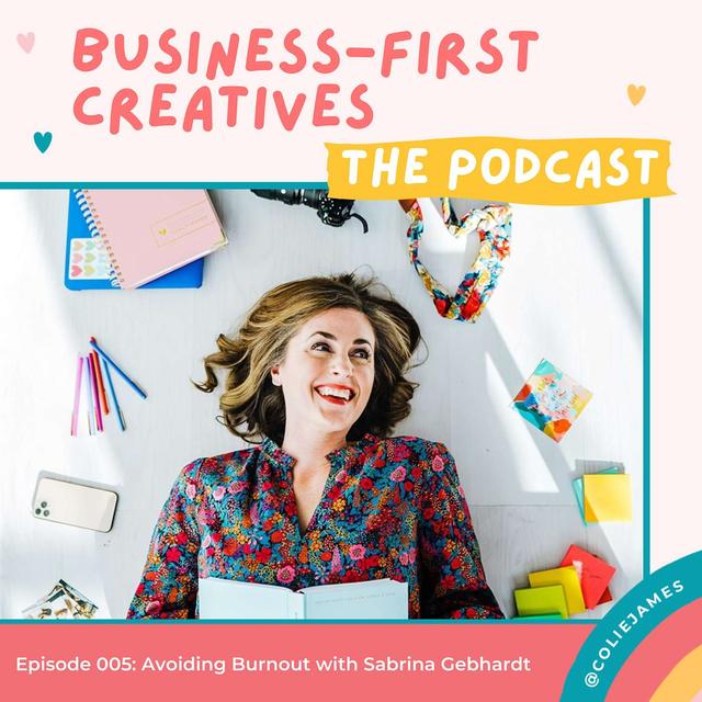 Avoiding Burnout with Sabrina Gebhardt - podcast episode cover