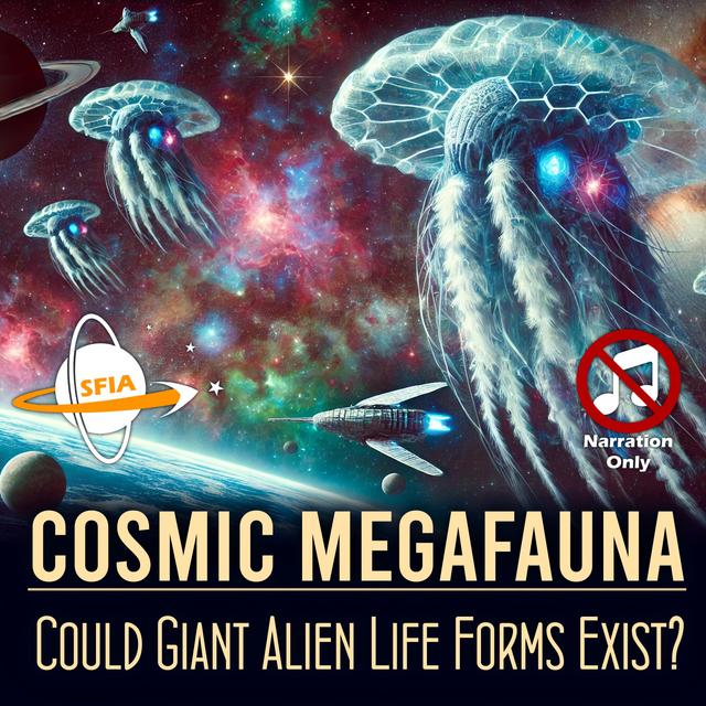 Cosmic Megafauna - Could Giant Alien Life Forms Exist? (Narration Only) - podcast episode cover