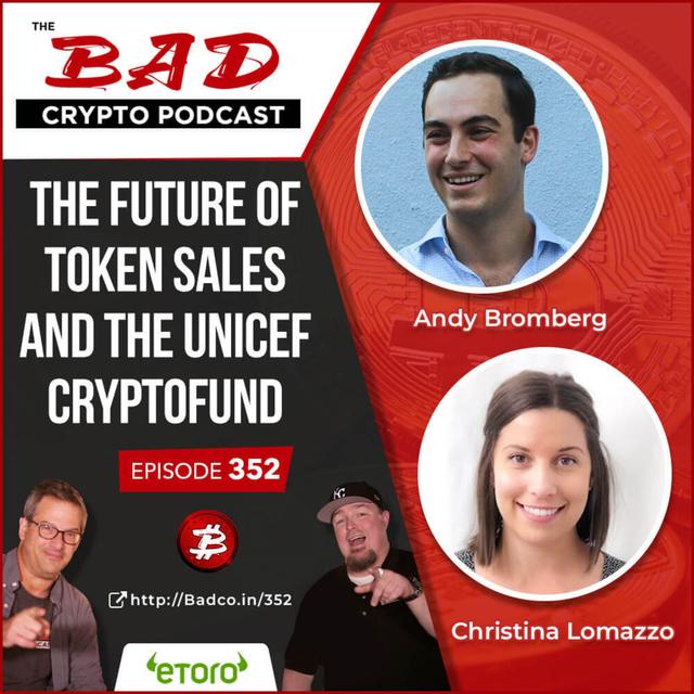 The Future of Token Sales and the UNICEF Cryptofund - podcast episode cover